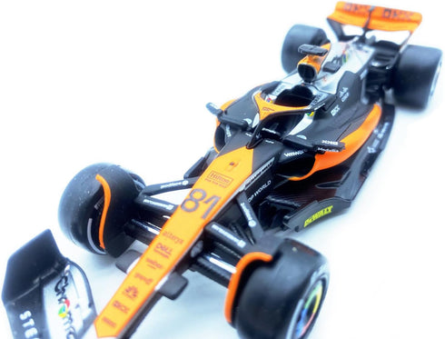 Bburago 1:43 2023 British GP F1MCL60#81 Oscar Alloy Racing Car 1/43 MCL60#81 Formula One Die Cast Adult Collection Vehicles Model Car...