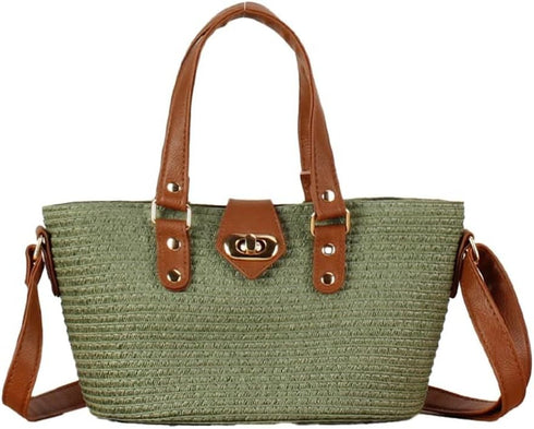 Straw Bags for Women Small Tote Handbags Shoulder Bag Crossbody Stylish Summer Beach Purses 2024...