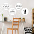Dry Erase Circle Dots, 12 Pack Whiteboard Table Stickers Removable Wall Decals Spots for Home School Classroom Desks Teachers, White...