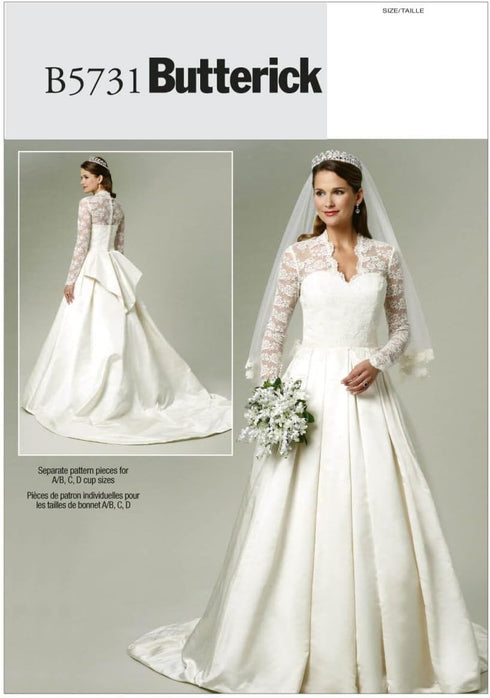 BUTTERICK PATTERNS B5731 Misses' Dress, Size A5 (6-8-10-12-14)...