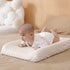 Solid Changing Table Pad Cover Cradle Sheet, Fits 32"/34''x16" Contoured Diaper Changing Pad, Ultra Soft Cozy Minky Dots Plush Changing Table Cove...