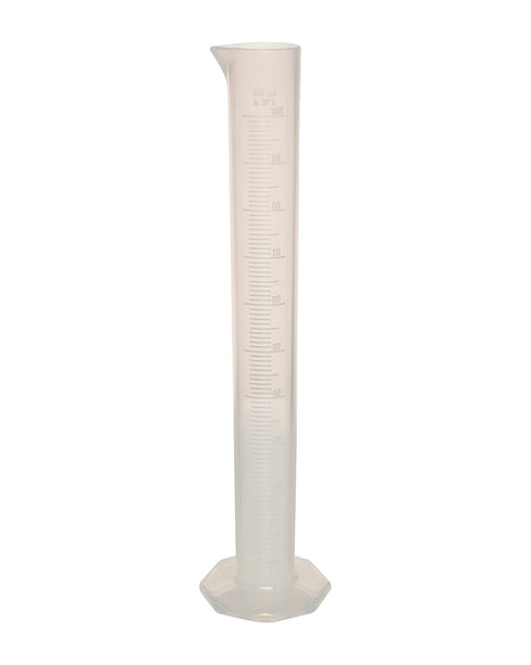 SP Bel-Art Single Scale 100ml Polypropylene Graduated Cylinder; 1.0ml Graduation (F28455-0000)...