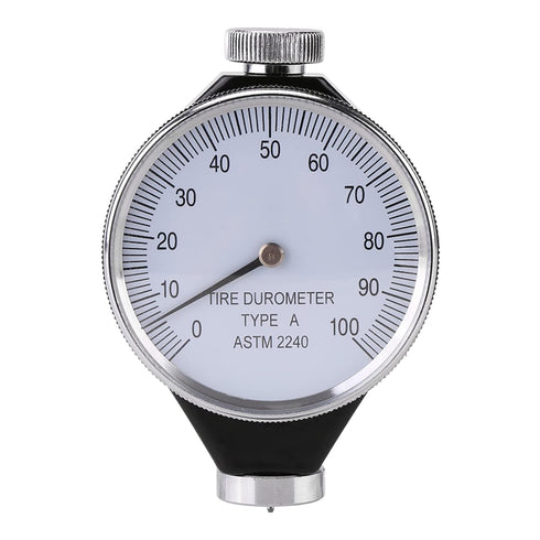 A Durometer, Rubber Hardness Tester, Rubber Tire Durometer Hardness Tester Meter 0-100 HA(Type A)...