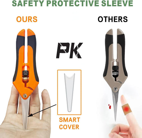 Hand Pruner? Pruning Shear?Garden clippers, snip scissors, ratchet pruning shears, work 3 times easier, gardening tools, sharp garden scissors, ar...