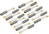 uxcell 15pcs Carbon Brushes,for Electric Motor,20mmx5mmx5mm,Power Tool,Hand Drill,Blower,Blender,Replacement Repair Part...