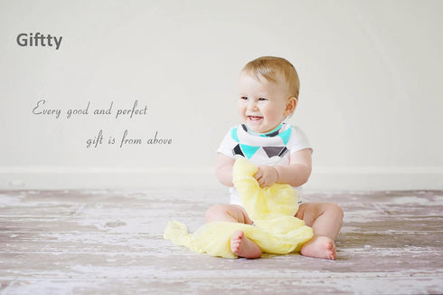 Giftty Baby Teething Bibs Set...
