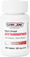 GeriCare Regular Strength Acetaminophen Pain Relief Fever Reducer Tablets, Strength 325mg Tablet | Joint, Muscle, Arthritis, Back Pain Relief 100 ...