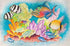 Color Swell Bulk 8 Color Watercolors with Wood Brushes - 4 Packs...