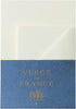 G.Lalo Gl52200 Verge de France Letter Set, 5 Envelopes, 10 A5 Size, Western No. 2 (4.5 x 6.4 inches (114 x 162 mm), White...