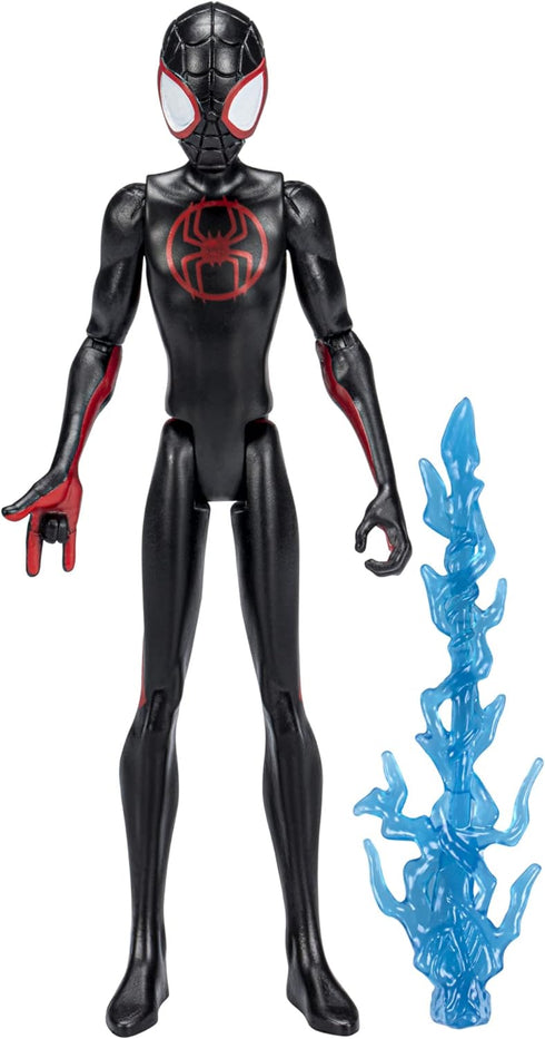 Marvel Spider-Man Across The Spider-Verse Miles Morales, 6-Inch-Scale Action Figure with Web Accessory, Toys for Kids Ages 4 and Up...