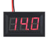 5 Pack DC 5-120V Digital Mini Voltmeter 2 Wire 0.56 inch LED Display Panel for Motorcycle Battery Monitor (Red)...