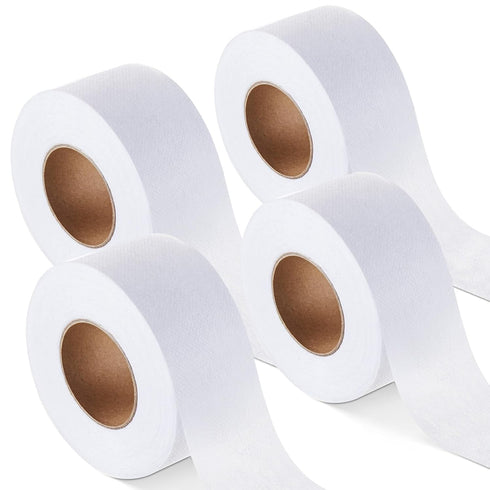 Treela 4 Rolls Fusible Batting Tape for Quilting 15 Yards White Seam Tape Fusible Sheer Tape Fabric Fusing Tape Hemming Tape for Art Quitting Batt...