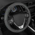 Motor Trend Perforated Microfiber Leather Steering Wheel Cover for Cars Trucks SUVs Vans, Sporty Racing Improved Grip Anti-Fatigue Ergonomic Desig...