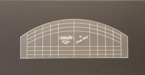 Sew Steady High Shank - 12" Arc from Ruler Foot Starter Set Template...