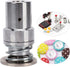 Fabric Covered Button Tools, Round Button Mold Cover Pin Button Tools Dies Mold Round Bread Shape Press Tool for Hand Press Machine(24L)...