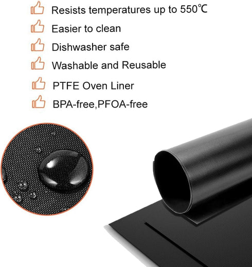 4 Pack Air Fryer Liners for Cuisinart Air Fryer Cuisinart Convection Toaster Oven...