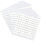 10 Sheet Foam Round Dots Double-Sided Adhesive 3D Craft Foam Tape for DIY Handmade Crafts/Office Supplies, 1000 Pcs, 2 Sizes (10, White, 0.3 inch ...