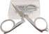 2Pcs Mini Scissors,Foldable Scissors Stainless,Travel Scissors for Can Hang on Your Key Chain,for Craft, Camping, Outdoors...