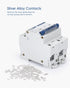 DC Miniature Circuit Breaker, 2 Pole 500V 100 Amp Isolator for Solar PV System, Thermal Magnetic Trip, DIN Rail Mount, High Current DC Disconnect ...
