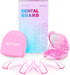Mouth Guard for Grinding Teeth, 4 Pack Moldable Teeth Guard at Night Sleep Jaw Clenching & Bruxism, Ventilated Teeth Grinding Guard Box with 5X Ma...