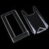 Acrylic Plate Stands FMHXG 3PCS Two Part Adjustable Clear Acrylic Plastic Display Stand Easel, Plastic Display Holders...