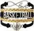 Infinity Collection - Basketball Bracelet Gift for Team and Players...