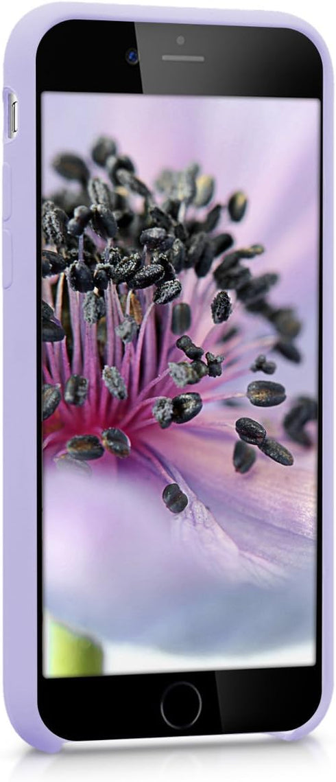kwmobile Case Compatible with Apple iPhone 6 / 6S Case - TPU Silicone Phone Cover with Soft Finish - Lavender...