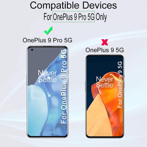 Ibywind 2 Pcs Screen Protector For OnePlus 9 Pro 5G 6.7",Flexible TPU Film,With 1Pc Camera Lens Protector,1Pc Back Film,Bubble Free[Easy to instal...