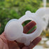 DGQ Extra Large 2" Silicon Umbrella Table Hole Cap - Turtle Shape Patio Table Umbrella Thicker Hole Ring Plug and Cap Set...