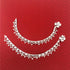Traditional Indian Ethnic Silver Lace Design Payal Bells Anklet Pair for Women - Gift Beach Wedding Party Dance...