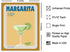 Poster Master Margarita Poster - Retro Cocktail Recipe Print - Alcohol Art - Cocktail Art - Preppy Art - Trendy Art - Chic Boho Art - Aesthetic Ki...