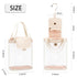 Travel Toiletry Bag, Clear Hanging Toiletry Bag for Women Men, Waterproof Travel Bag for Toiletries, Transparent Makeup Bag Cosmetic Organizer, Po...