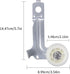 W10547292 Dryer Idler Pulley Replacement Part for Whirlpool Kenmore Replace AP6022817 WPW10547292 8547160 PS11756154