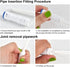 Refrigerator Water Line Kit, CGELE Ice Maker Water Line Kit with 1/4" OD 39.4ft Water Line Reverse Osmosis Quick Connect Fittings Push To Connect ...