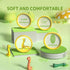 Dinosaur Kids Toothbrush, 0.12mm Soft Filament Toddler Toothbrush for Kids 6-12 Make Brushing Fun and Protect Kids Delicate Teeth (Yellow+Green+Or...