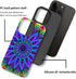 SEized Case Compatible with for iPhone 14 Pro Max,Tie Dye Floral Mandala Phone Case for Girl Women Boy Men,Durable Protection Case for iPhone 14 P...