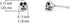 Boma Jewelry Sterling Silver Skull Stud Earrings...