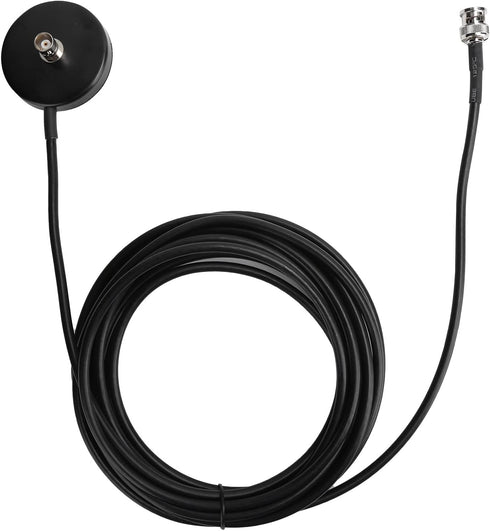 Magnetic Antenna Bnc Bnc Antenna Bracket PVC Antenna Wt60 Magnetic Mount Base with Bnc Female Bnc Male Cable for Handheld Antenna...
