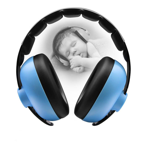 Baby Ear Protection Noise Cancelling Headphones for Babies for 3 Months to 3 Years (Blue)...