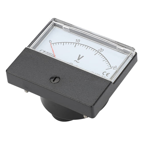 Voltmeter Analog Gauge Panel DH-670 AC 0-30V Volt Meter for Electrical Testing Mechanical Equipment...