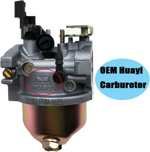 Huayi Carburetor 951-10974 951-14026A 951-05251 OEM Compatible with Craftsman Troy Bilt Storm MTD Yard Machines Cub Cadet 24" 26" 22" Snow Blowers...