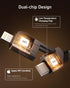 4-in-1 USB/USB C to Lightning/USB C Cable 6ft, 60W Fast Charging & Data Sync, iPhone Charger Cord for iPhone 15 14 13 12 11 Samsung S24 S23 S22 Mu...