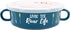 Pavilion Gift Company Livin' The River Life-13.5oz Stoneware Snack Soup Bowl with BPA Free Steam Release Lid, 13.5oz, Blue...