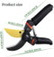 Garden Pruning Shears - Handheld Sharp Garden Scissors, Pruners for Gardening, Flower & Plant Trimming, High Carbon Steel Garden Clippers - Ergono...