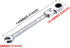 KATUR 8mm Ratcheting Wrench Set Flexible Pivoting Head Ratchet Combination Spanner Wrench Chrome Vanadium Steel Metric Tool (8mm)...