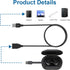 JBuds Air Charger Compatible with JLab Go Air Pop/Sport, JLab Epic Air ANC/Sport ANC, JLab JBuds Air/Sport/Executive/ANC/Play Gaming/Pro Wireless ...