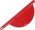 Hand Held Plastic Pot Drainer, Pasta Noodle Veggie Strainer with Handle - Fits up to 9" Pot - Red...