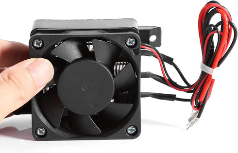 AYNEFY PTC Car Fan Heater,Constant Temperature Air Heaters Thermistor Insulation PTC Heating with Power Cord for Air Heater Humidifier Air Conditi...