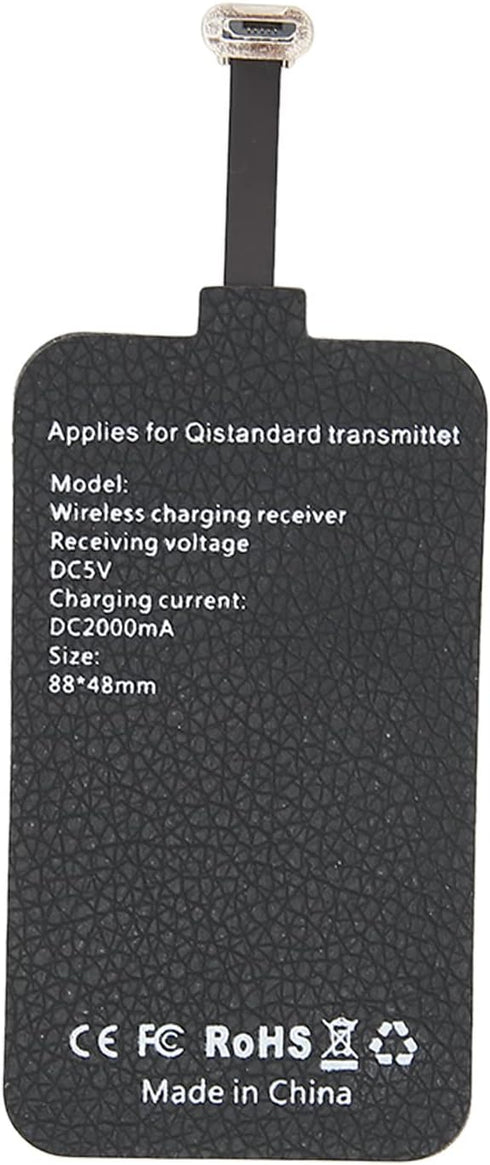 Micro USB Charging Receiver, Charging Receiver Adapter for Android Phone, Phone Charger Receiver,10W Fast 5V 2A, Plug and Play...