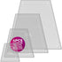 Quilting Acrylic Template Set | Precision Tools for Quilting Enthusiasts | Tumbler Blocks Design | includes Sizes 4", 3", 2", 1" | 1/8 Clear Acryl...